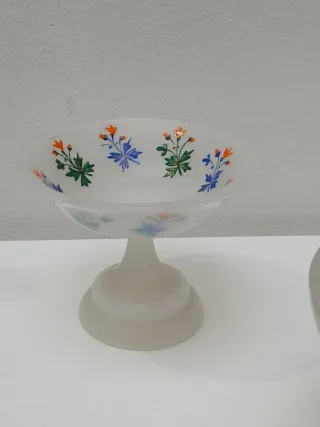 Set 3 Vasi Vintage Decorati Made in Italy