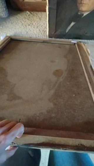 Cuadro al óleo antiguo siglo XIX