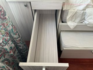 Cama nido con armario y zapatero