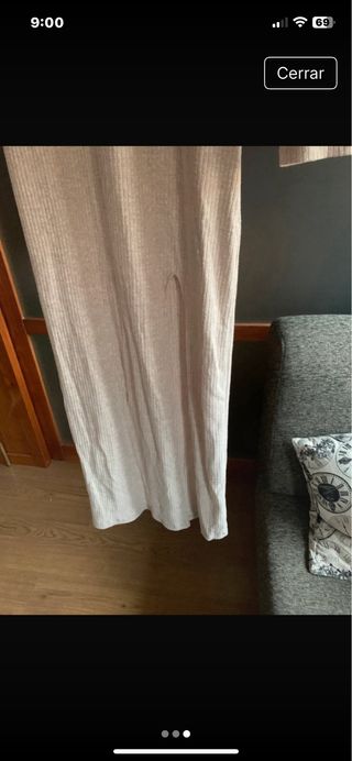 Vestido punto Bershka talla única