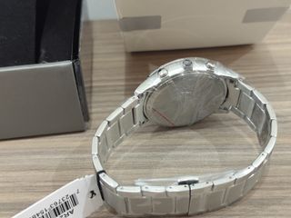 Reloj Emporio Armani Negro y Plateado