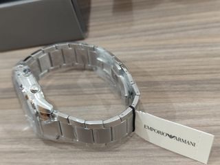 Reloj Emporio Armani Negro y Plateado