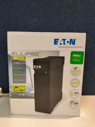 SAI Eaton Ellipse ECO 800VA 500W 4 Tomas USB Negro
