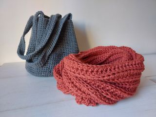 Bufanda nueva crochet infinita unisex