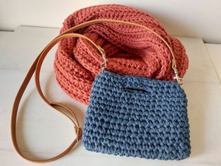 Bufanda nueva crochet infinita unisex