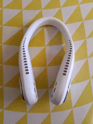 Ventilador Cuello Sin Aspas Blanco