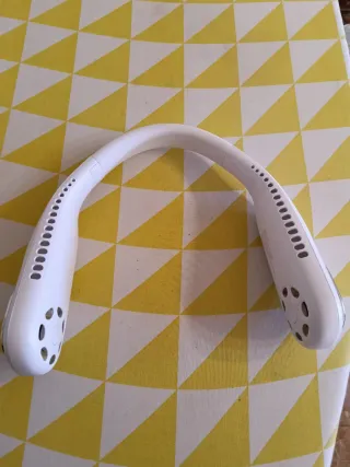 Ventilador Cuello Sin Aspas Blanco