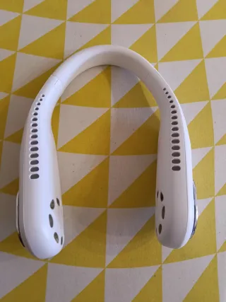 Ventilador Cuello Sin Aspas Blanco