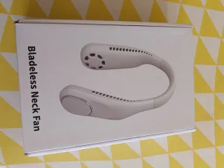 Ventilador Cuello Sin Aspas Blanco