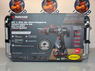 Set Taladro Percutor Parkside Performance 20V