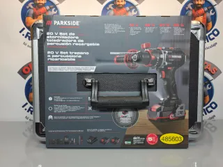 Set Taladro Percutor Parkside Performance 20V