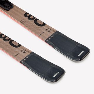 Esquí Allmountain con fijaciones, Patrol 80, madera