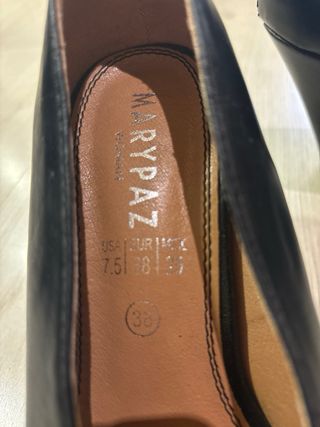 Tacones Marypaz Negros Talla 38