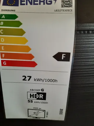 Televisor Samsung Negro Full HD T5300 32` 80 cm