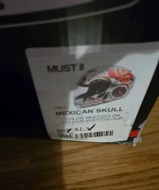 Casco NZI Calaveras Mexicanas