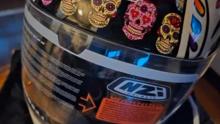 Casco NZI Calaveras Mexicanas