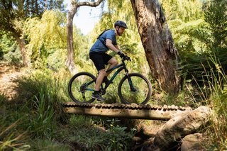 Bicicleta de montaña 27,5" aluminio monoplato Rockrider ST