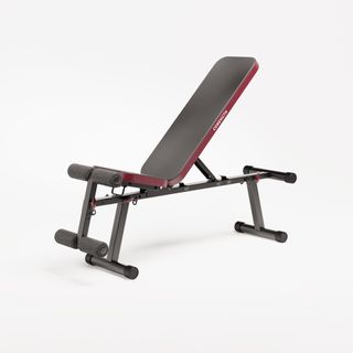 Banco de pesas y abdominales inclinable plegable Decathlon