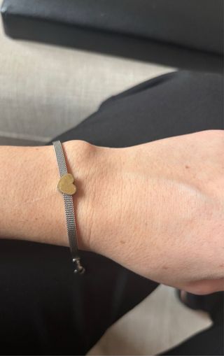 Pulsera Acero Inoxidable Corazón