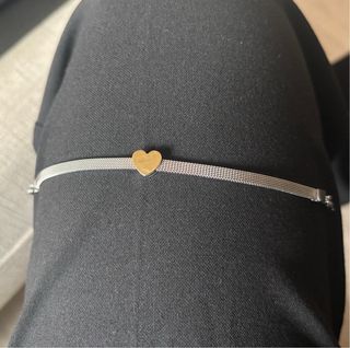 Pulsera Acero Inoxidable Corazón