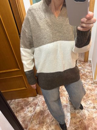 Jersey largo nuevo talla única