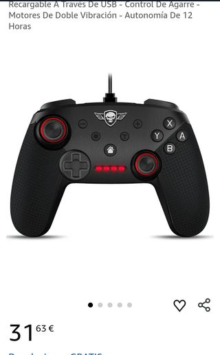 Spirit of Gamer Mando Inalámbrico para Nintendo Switch