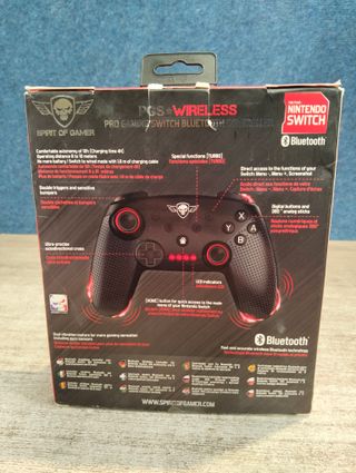 Spirit of Gamer Mando Inalámbrico para Nintendo Switch