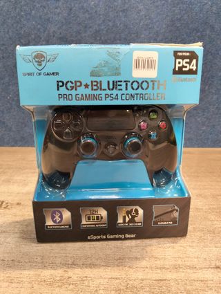SPIRIT OF GAMER Playstation 4 Joystick PGP Bluetooth Mandos Gamepad Black