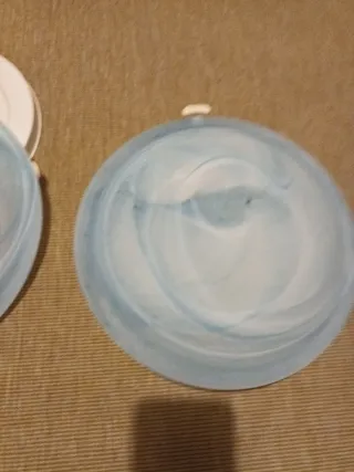 Lámparas de techo de cristal