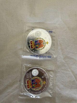 Monedas 40 Euro 18 Aniversario Princesa