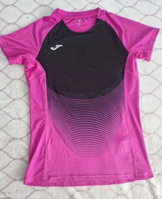 Camiseta Joma Rosa y Negra