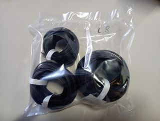 L8 14.5 mtrs Cinta cubre tornillos negra