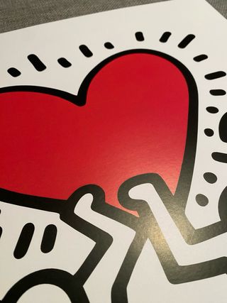 Stampa Keith Haring Love A3