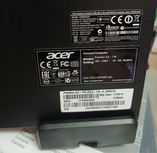 Acer Predator G3-710 Gaming PC