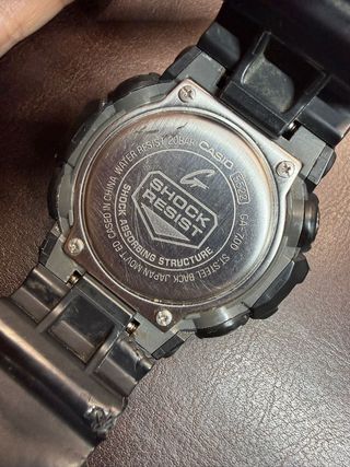 Casio G-SHOCK GA-700 Orologio Uomo Nero