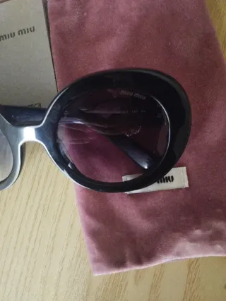 Occhiali da sole Miu Miu neri