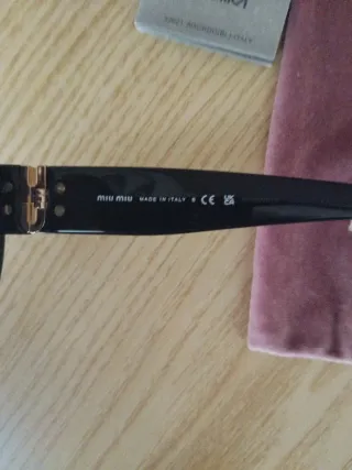 Occhiali da sole Miu Miu neri