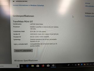 Portátil Acer TravelMate P6 i5 8GB 1TB SSD FullHD
