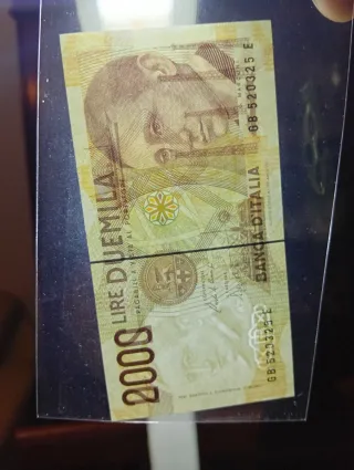 Lotto 4 Banconote Italiane Lira Quasi Nuove