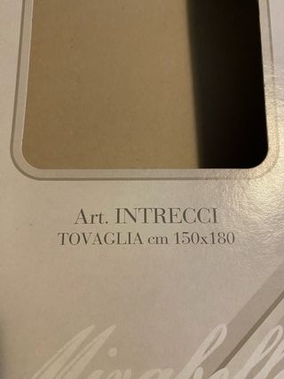 Tovaglia Intrecci Made in Italy