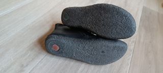 Botines Kickers Talla 36 Negro. Muy poco uso.