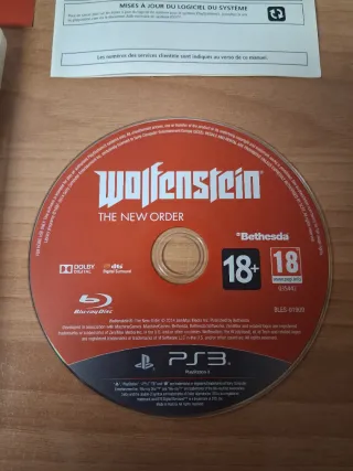 PS3 Wolfenstein: The New Order