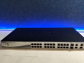 Switch D-Link DES-1210-28P 24x 10/100PoE 2xGbE/SFP