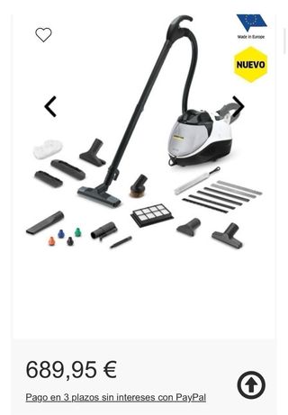 Kärcher Limpiadora aspiradora de vapor SV 7