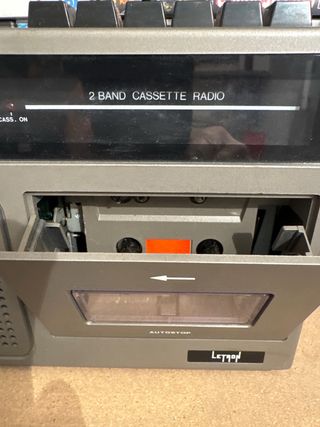 Radiocasete Letron 2 Band Cassette Radio