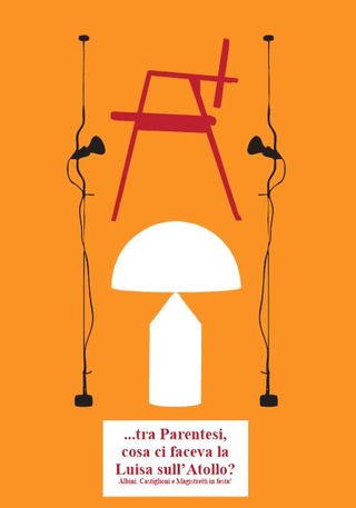 poster design Albini, Castiglioni e Magistretti