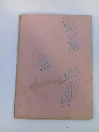 Geografia Ferroviaria - Lezioni quaderno vintage