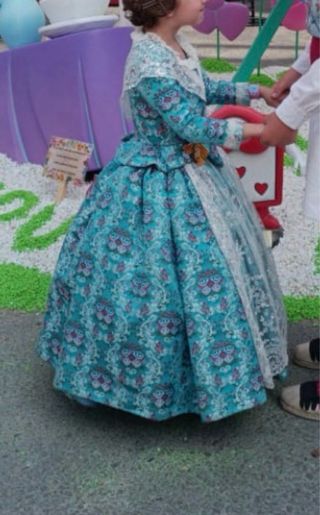 Traje de Fallera Niña 5-6 Años