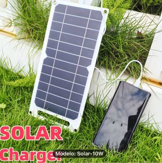 Cargador Solar Portátil 5V USB