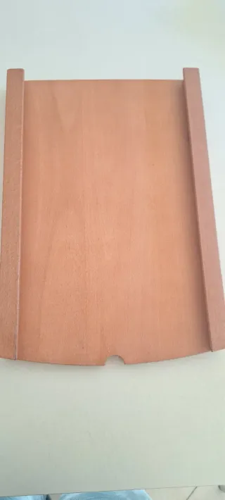 Doppio tagliere scorrevole in faggio